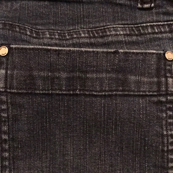 Michael Kors Dark Wash Mid-Rise Jeans Size 8 - Picture 11 of 12